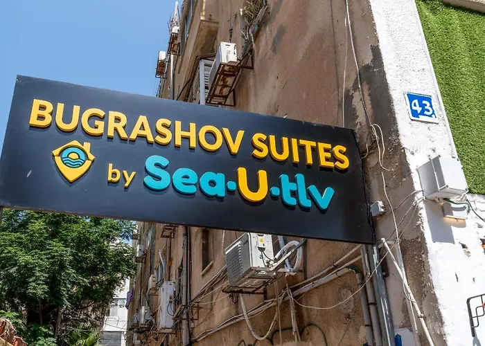 Huisdiervriedelijke Bugrashov Area - Suite Two Tel Aviv