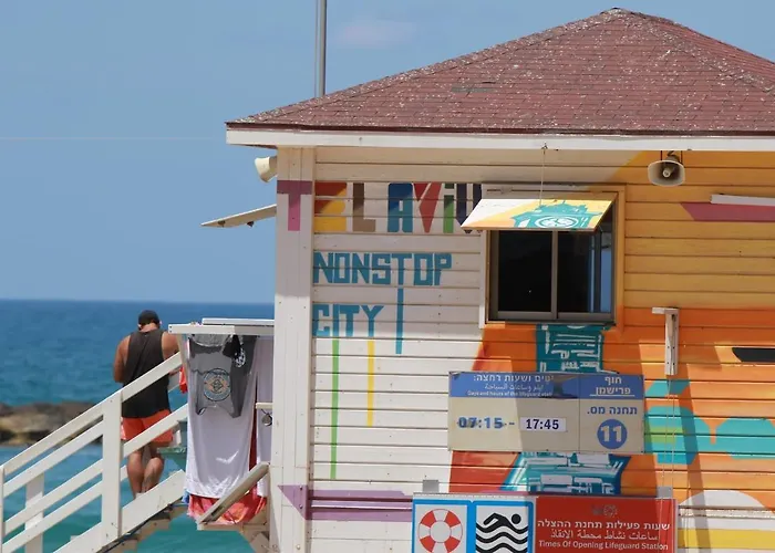 Aharonson'S - 1 Minute To The Beach Tel Aviv admite animales